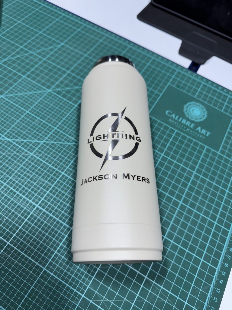 Lightning water bottle for Jackson