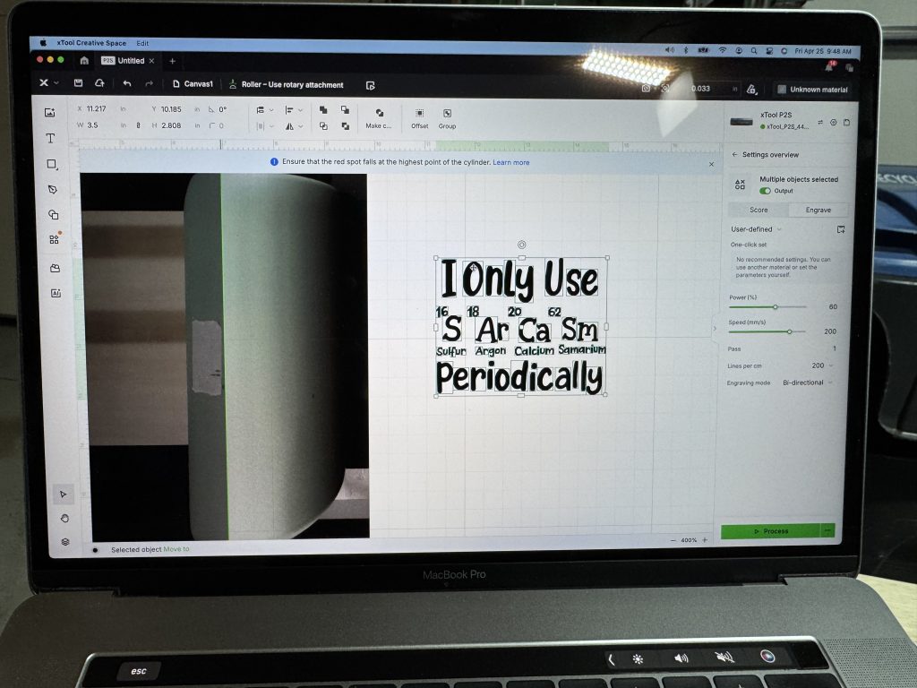 Artwork for the front