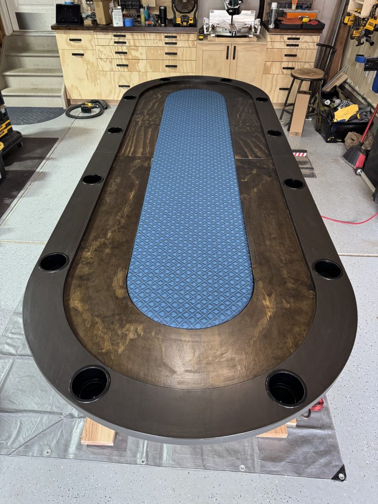 Custom poker table