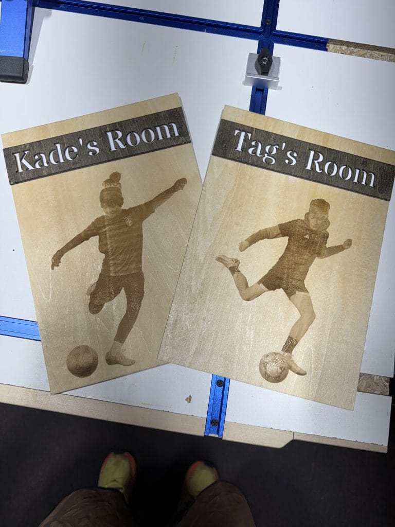 Laser engraved photos were a great first project with my laser