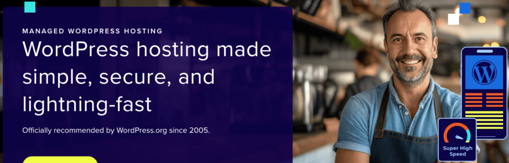 Website hosting with Bluehost