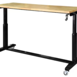 Husky adjustable-height table